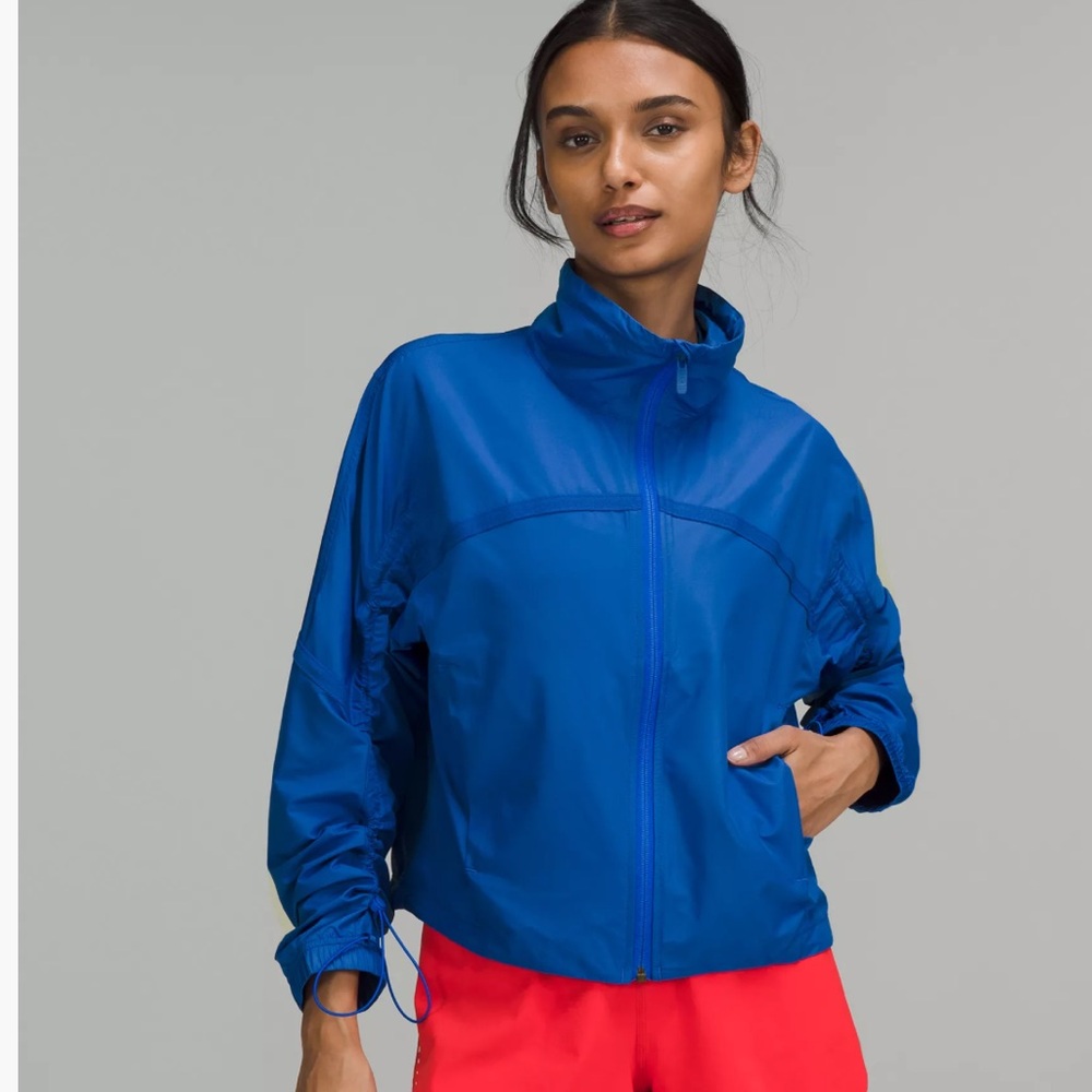 Lululemon Lightweight Cropped Track Jacket